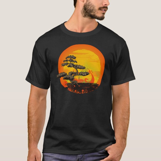 T-shirt Arbre de bonsaïs (Devant)