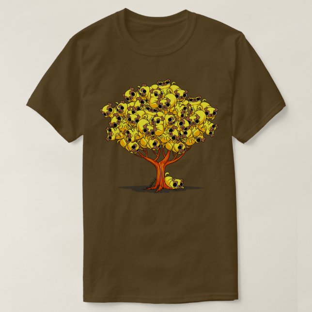T-shirt Arbre de carlins (Design devant)