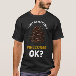 T-shirt Arbre de cônes de pins à pinecone