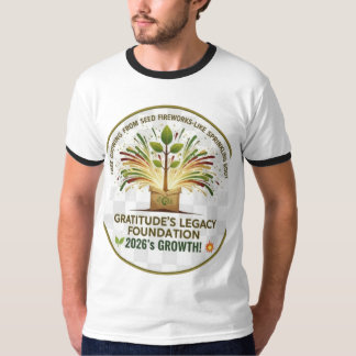 T-shirt arbre de croissance de la Fondation de l'h