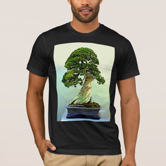 T-shirt Arbre de Cypress de bonsaïs (Devant)