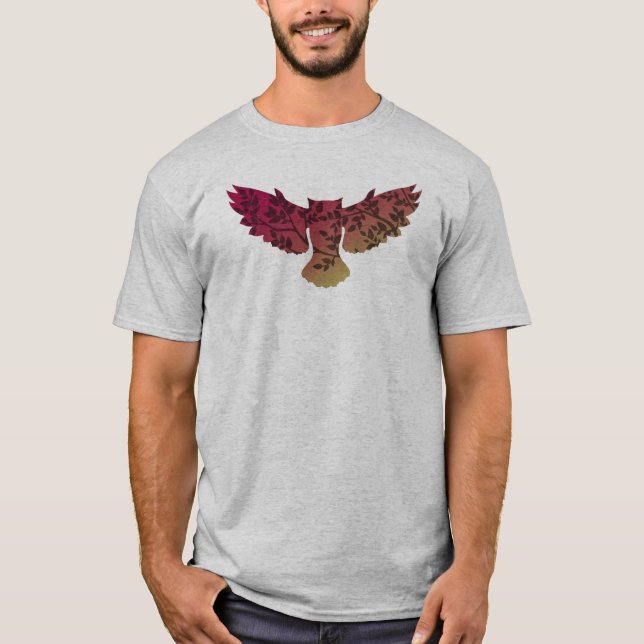 T-shirt Arbre de la chouette (Devant)