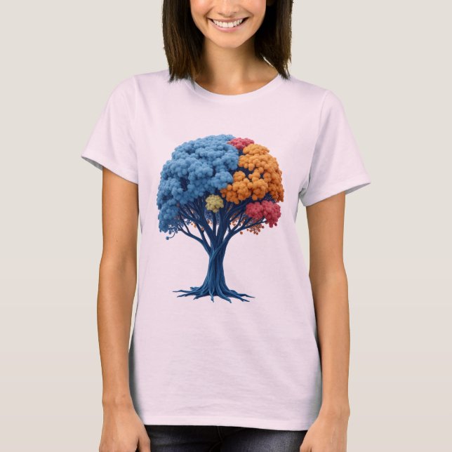T-shirt Arbre de la connaissance  (Devant)