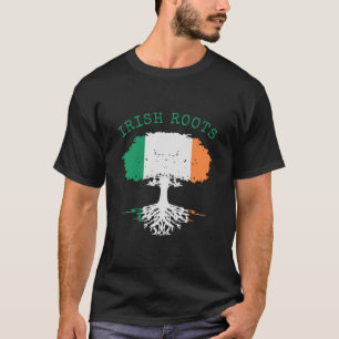 T-shirt Arbre de la famille des racines irlandaises