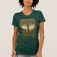 Arbre de la vie/de fenêtre en verre teinté de