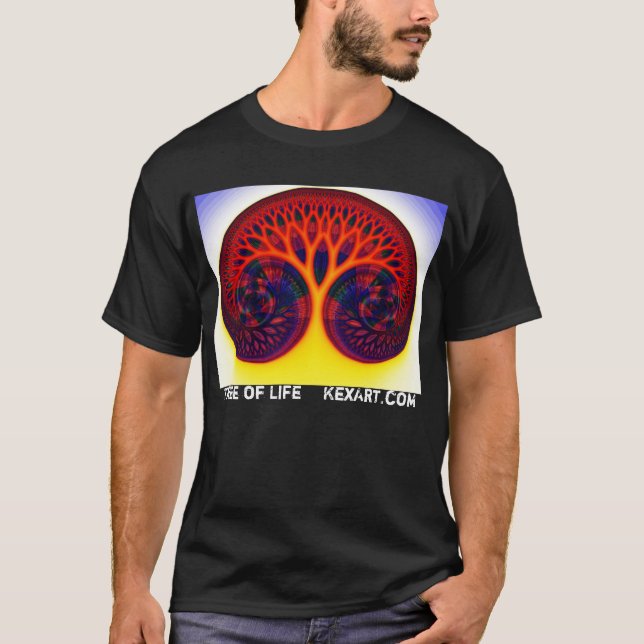 T-shirt Arbre de la vie    KexArt.com (Devant)