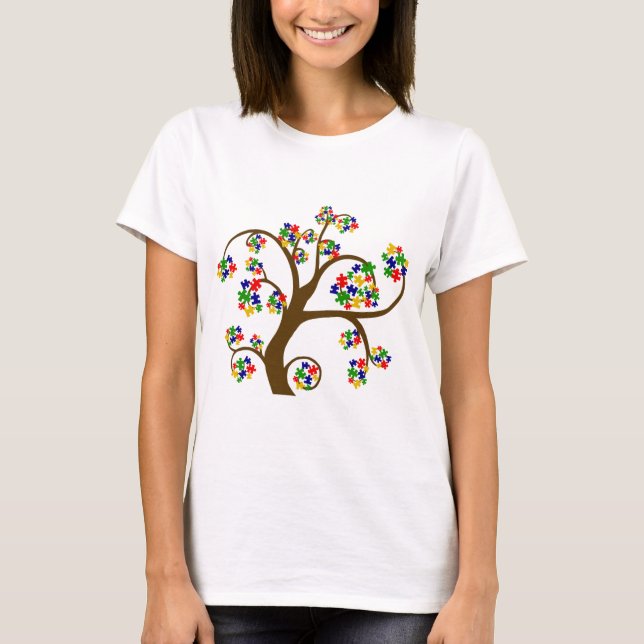 T-shirt Arbre de la vie perplexe (Devant)