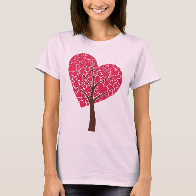 T-shirt Arbre de l'amour (Devant)