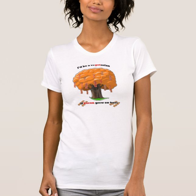 T-shirt arbre de lard (Devant)