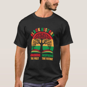 T-shirt Arbre de l'histoire noire Vie honorant le passé In