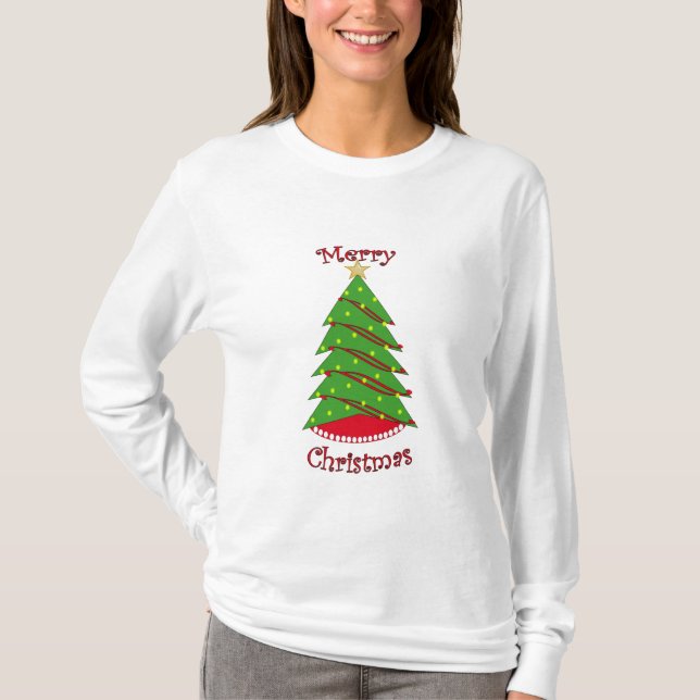 T-shirt Arbre de Noël (Devant)