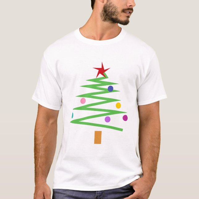 T-shirt Arbre de Noël (Devant)