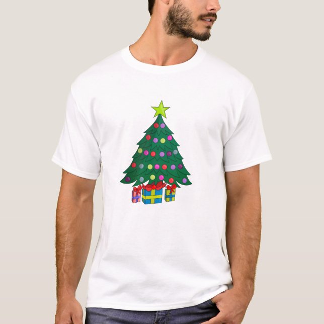 T-shirt Arbre de Noël (Devant)