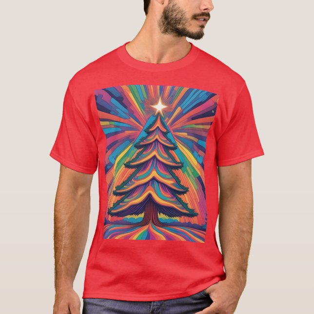 T-shirt Arbre de Noël (Devant)