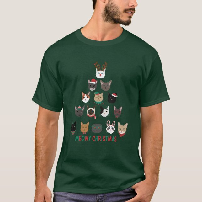 T-shirt Arbre de Noël (Devant)