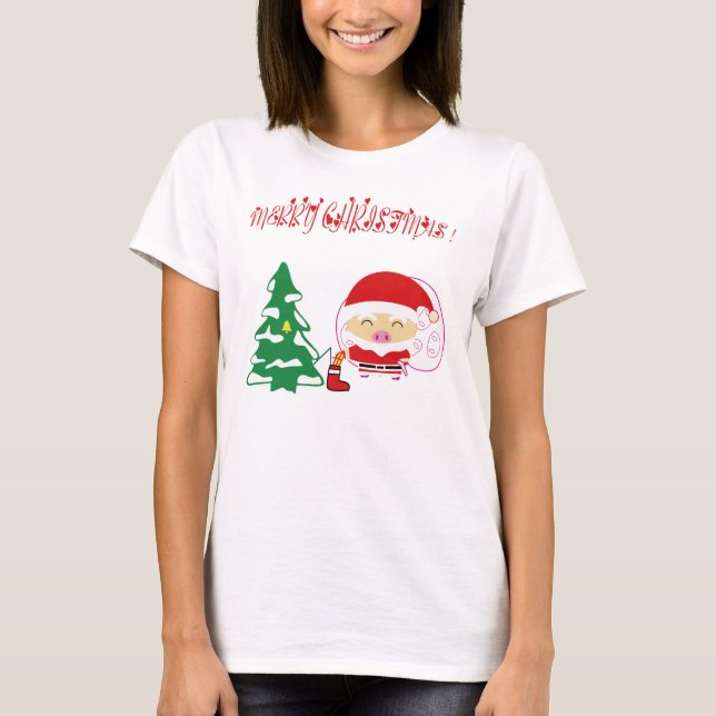 T-shirt Arbre de Noël (Devant)