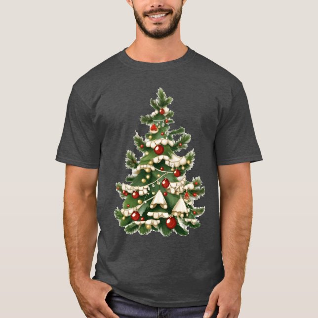 T-shirt Arbre de Noël11 ami (Devant)