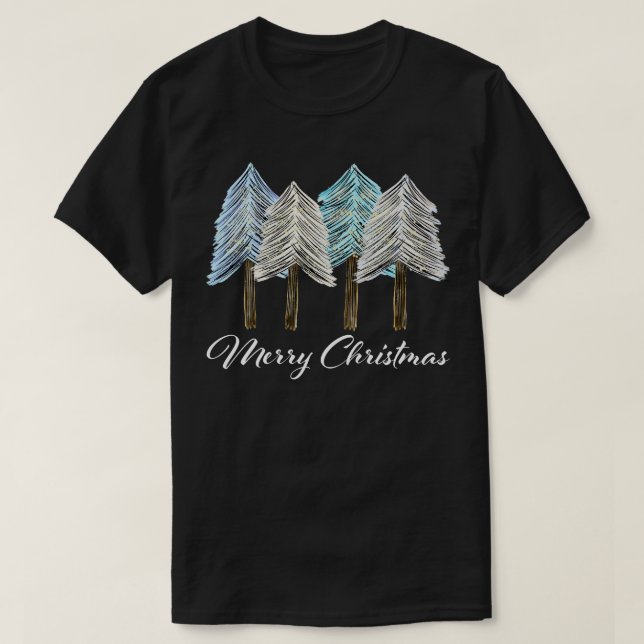 T-shirt arbre de noël 14 (Design devant)