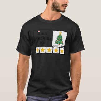 T-shirt Arbre de Noël 5 Étoiles