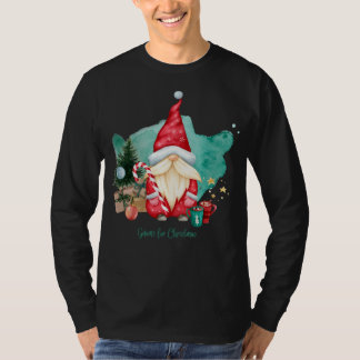 T-shirt Arbre de Noël Abstrait avec flocons de neige