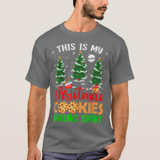 T-shirt Arbre de Noël C'est ma chemise à biscuits de Noël