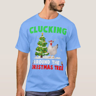 T-shirt Arbre de Noël, claquements Père Noël Reindeer Chic