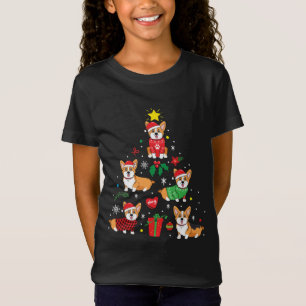 T-Shirt Arbre de Noël de Corgi