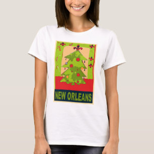 T-shirt Arbre de Noël de la Nouvelle-Orléans
