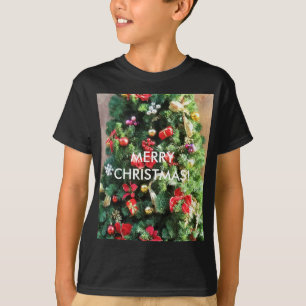 T-shirt Arbre de Noël décoré