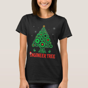 T-shirt Arbre de Noël Ingénieur _ Génie Mécanique G