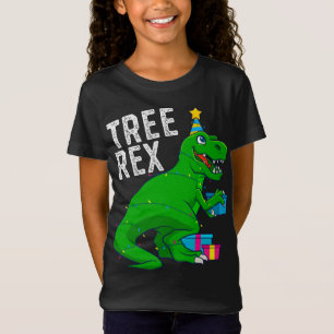 T-Shirt Arbre de Noël Rex Dinosaur Xmas Trex Funny