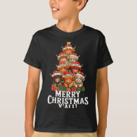 Arbre de Noël Vache Highland Écossaise Amour de Va