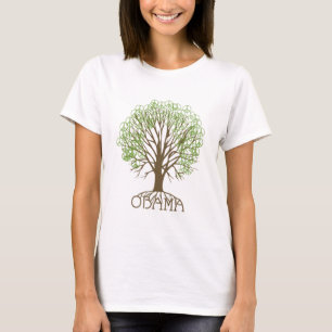 T-shirt Arbre de paix d'Obama