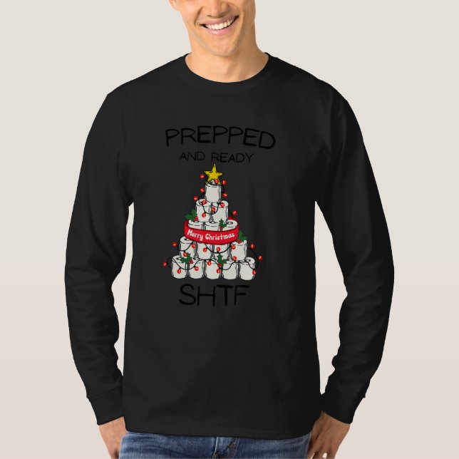 T-shirt Arbre de papier toilette Prepper SHTF Prepper 1 (Devant)