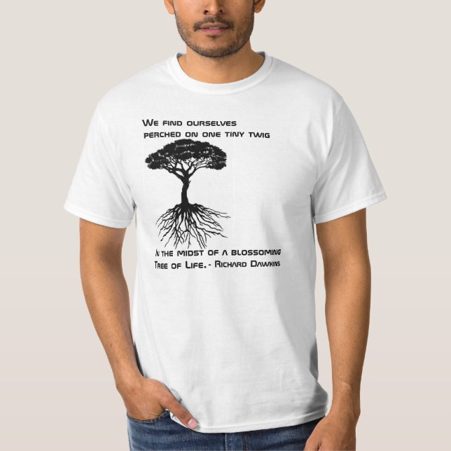 T-shirt Arbre de pièce en t de la vie (Devant)