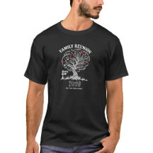 T-shirt arbre de réunion de famille Amour familial
