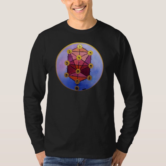 T-shirt Arbre de Sefirot (Devant)