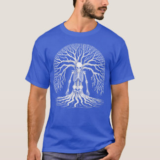 T-shirt Arbre de squelette