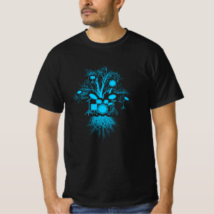 T-shirt Arbre de tambours pour les tambours et les méloma