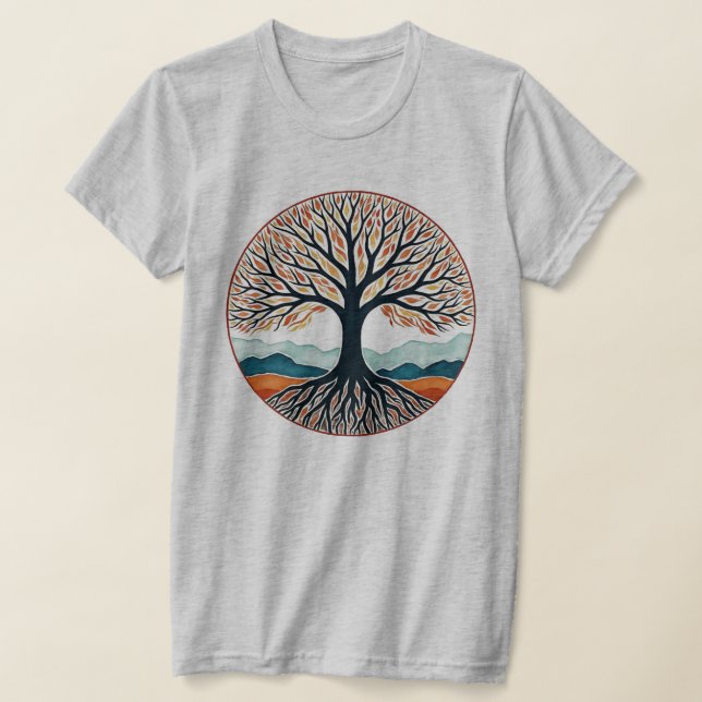 T-shirt arbre de vie (Poser)