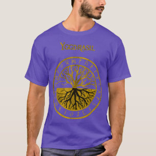 T-shirt Arbre de vie Cadeau Vikings Yggdrasil