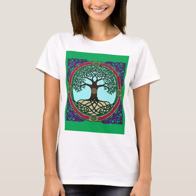 T-shirt Arbre de vie celtique (Devant)