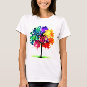 T-shirt Arbre de vie coloré