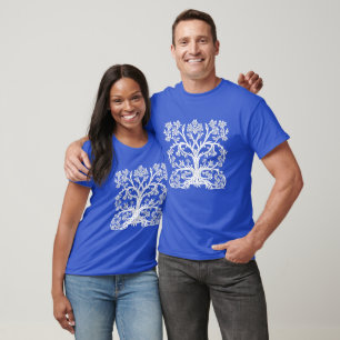 T-shirt Arbre de vie en blanc
