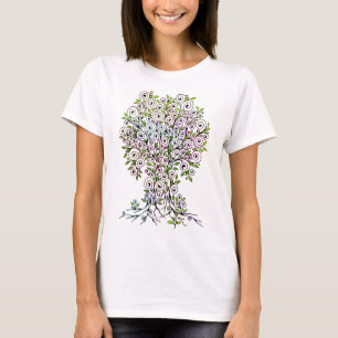 T-shirt Arbre De Vie - Spirales Fruits Feuille 1