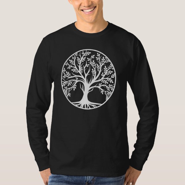 T-shirt Arbre De Vie Yggdrasil Celtic Tree 1 (Devant)