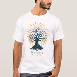T-shirt Arbre de vitalité : prospère à chaque âge d'arbre