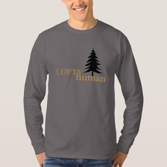 T-shirt Arbre d'épinette humaine (Devant)
