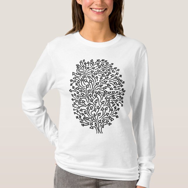 T-shirt Arbre des flèches (Devant)