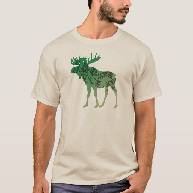 T-shirt Arbre d'orignal (Devant)